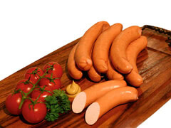 Foto (Bockwurst im Naturdarm)
