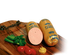 Foto (Kalbsleberwurst im Golddarm)