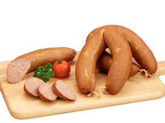 Foto (Kräuterleberwurst im Ring)