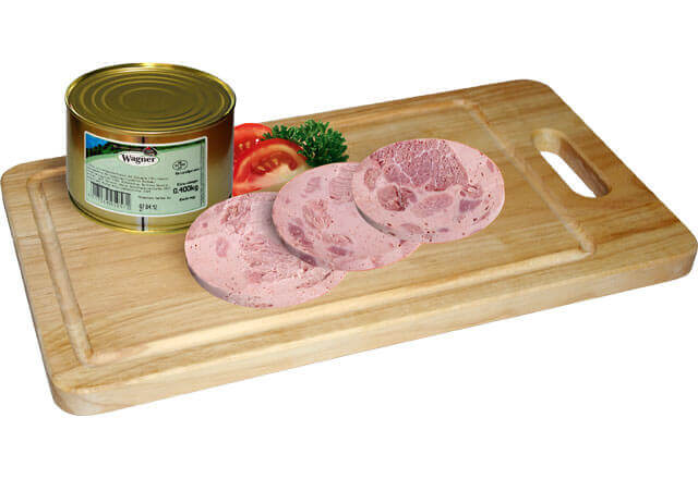 Bierschinken Vollkonserve Blech