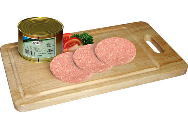 Bierwurst Vollkonserve Blech