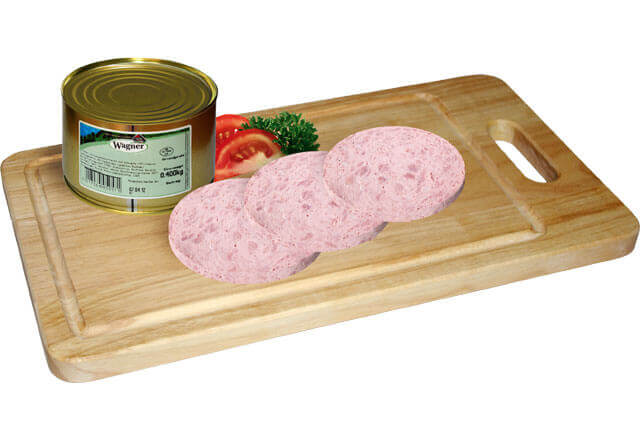 Schinkenwurst Vollkonserve Blech