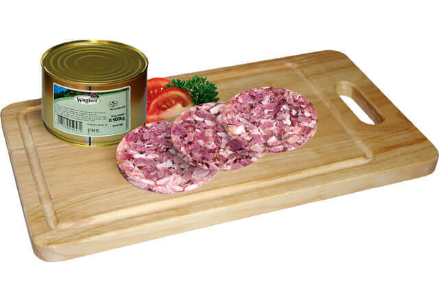 Schwartenmagen Vollkonserve Blech